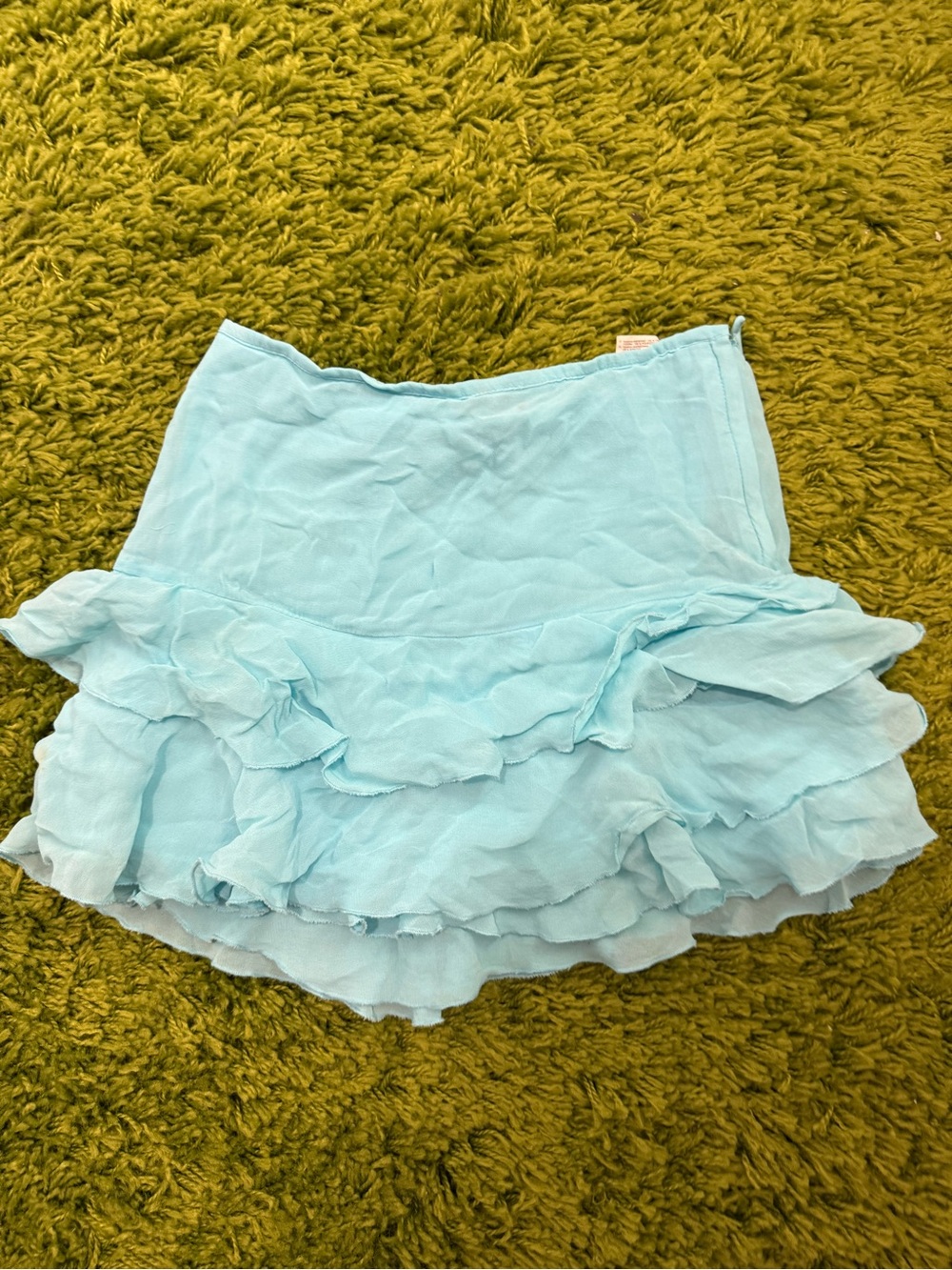 H&M Aqua Layered Ruffle Skort - Picture 2 of 4